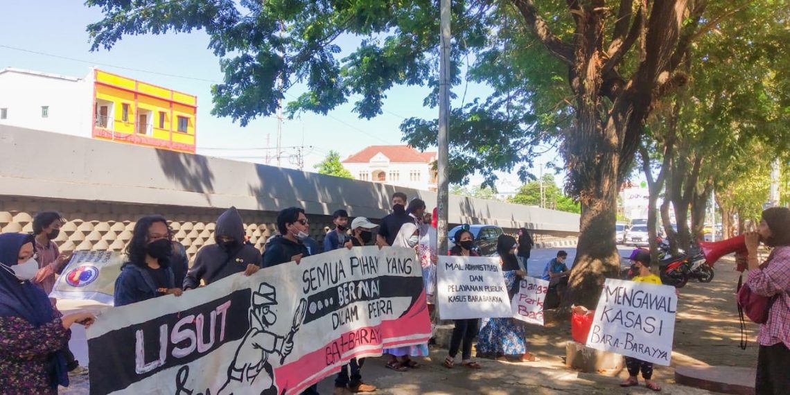 Aliansi Barabarayya Bersatu Gelar Aksi Di Peradilan Tinggi