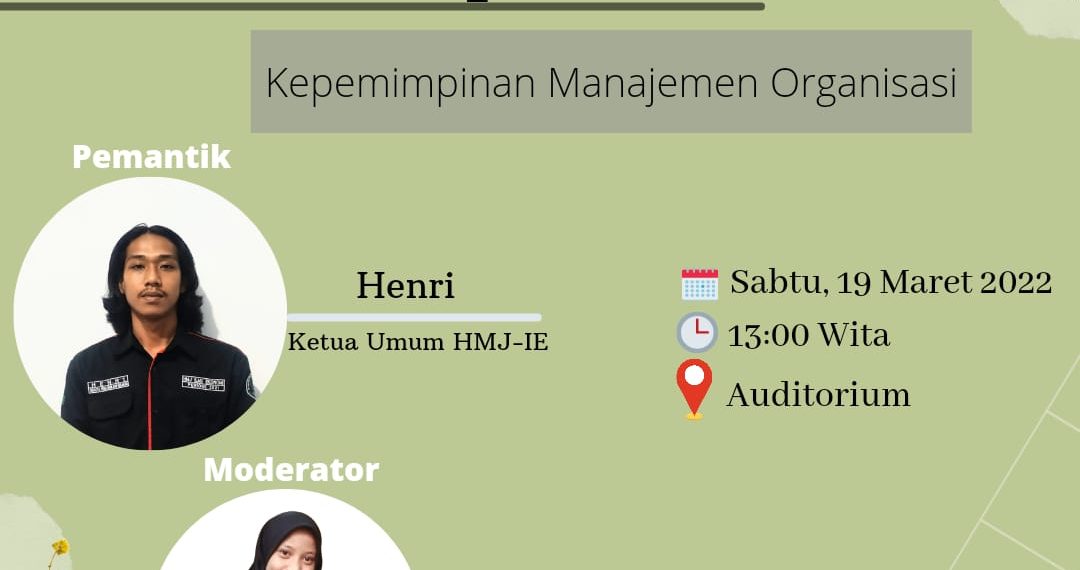 Dokumentasi Follow Up Materi KMO Angakatan 2021 HMJ-IE