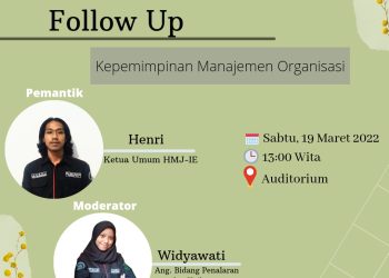 Dokumentasi Follow Up Materi KMO Angakatan 2021 HMJ-IE